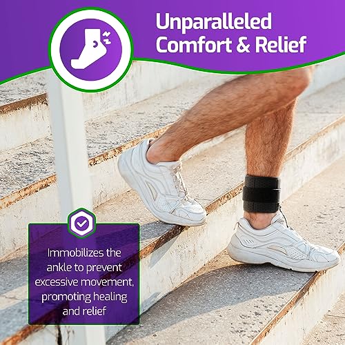 Adjustable Drop Foot Brace AFO Ankle Foot Orthosis A62540