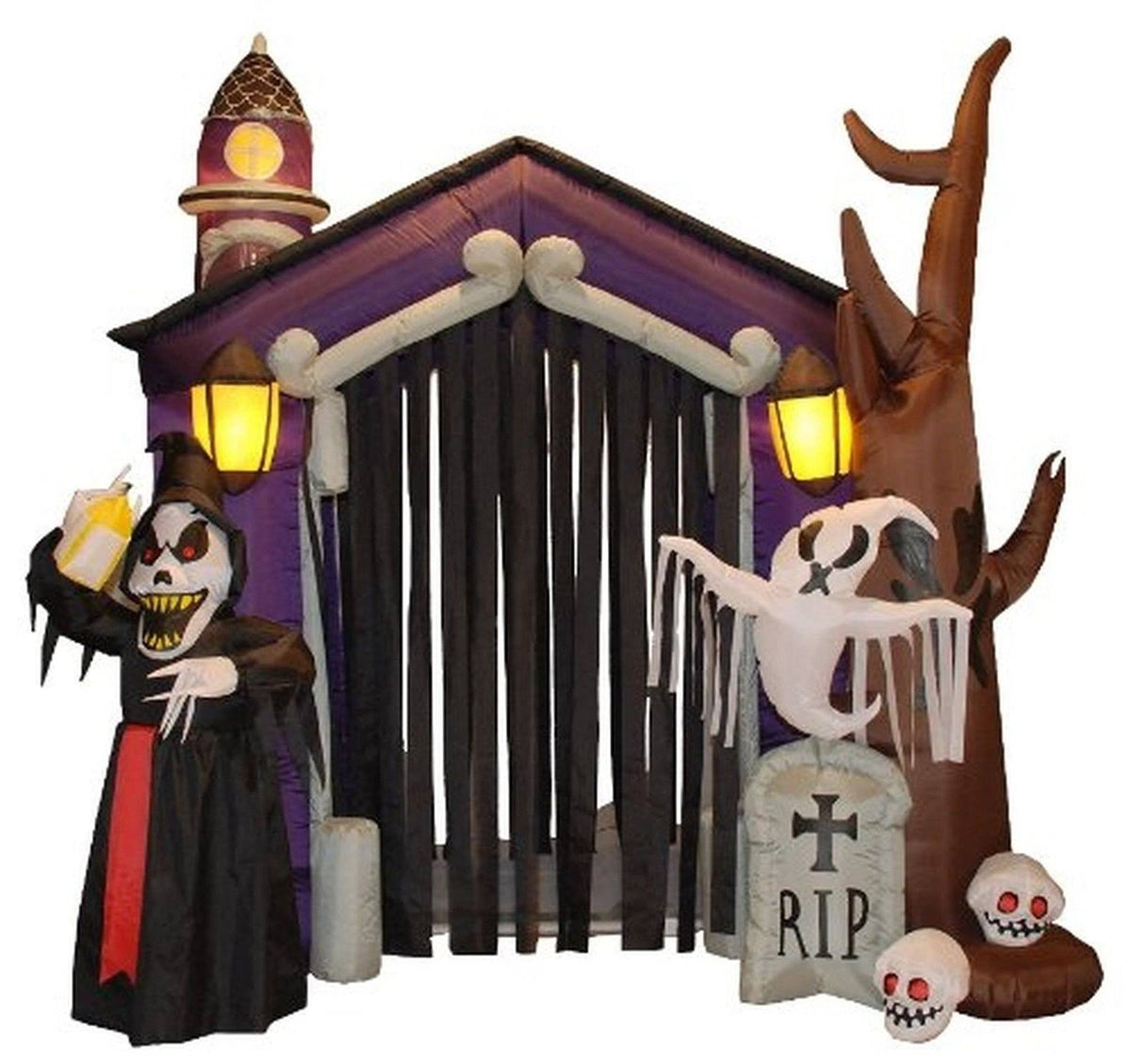 8.5 Foot Halloween Inflatable Haunted House Castle S235