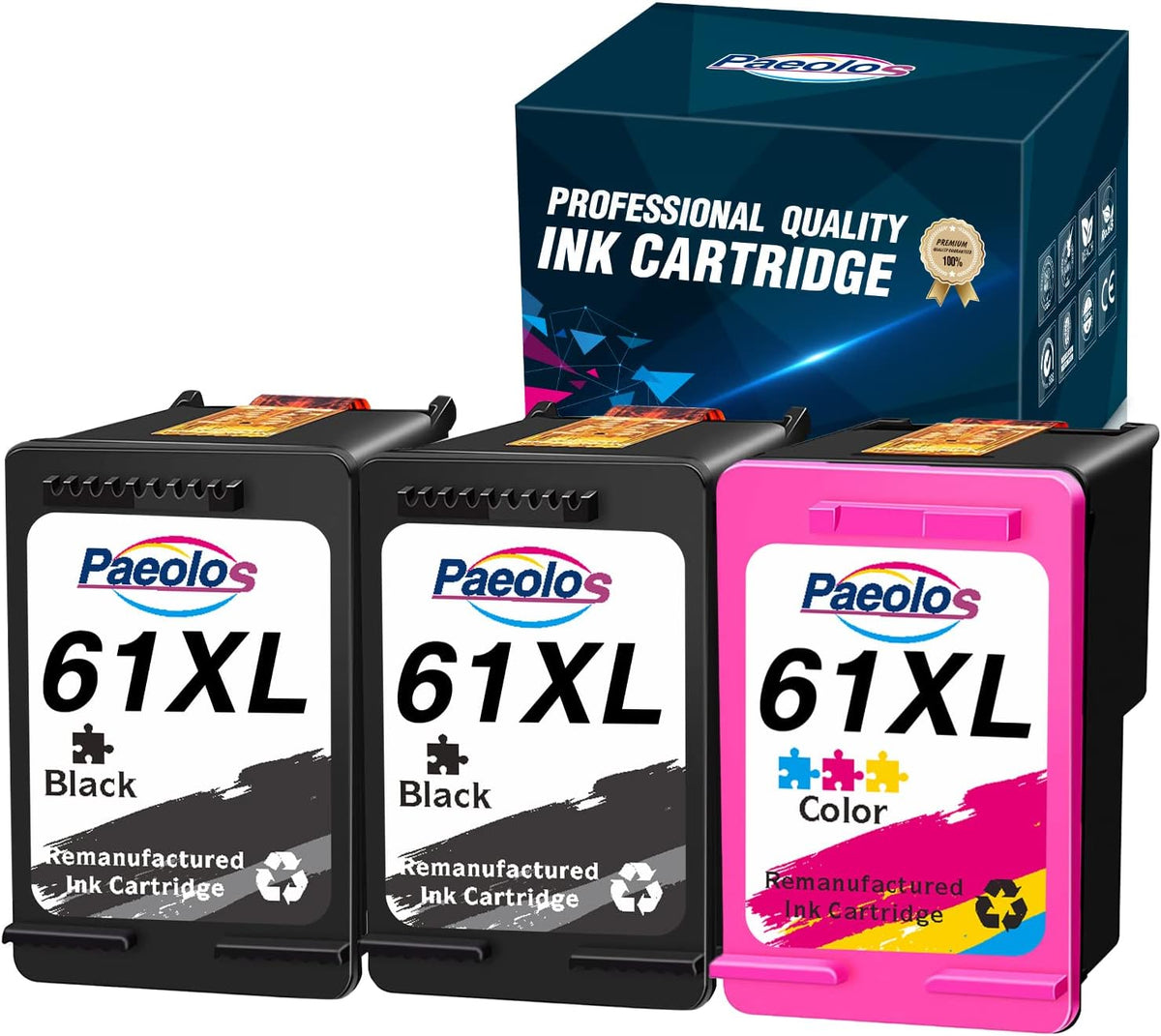 Remanufactured Ink Cartridges 3 Pack E694