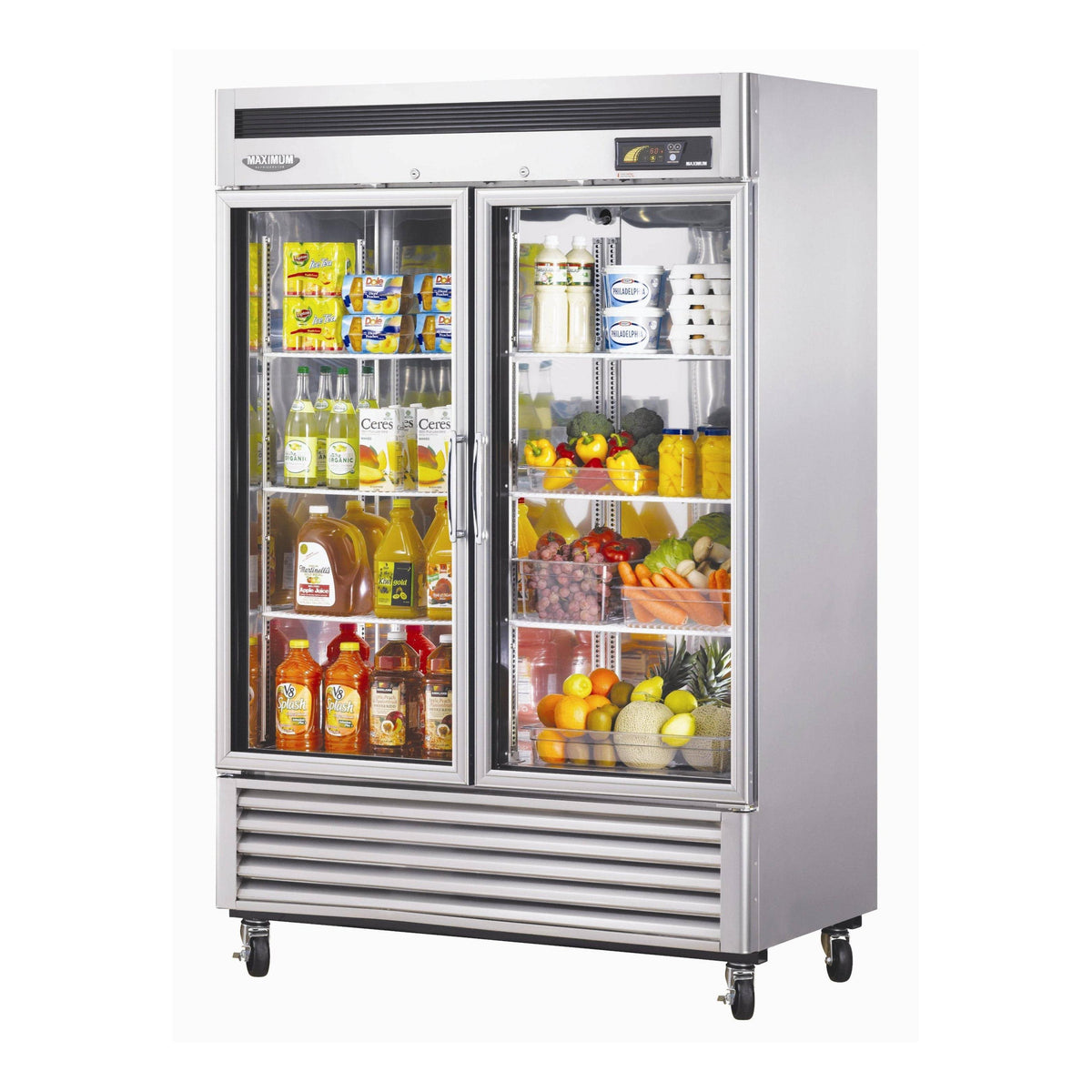 2 Glass Door Refrigerator T62839