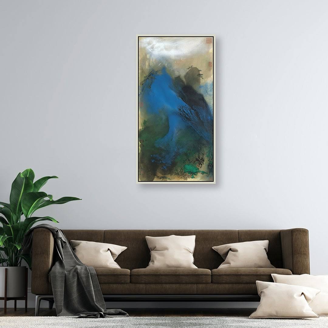 Silver Frame Giclee Print Chinese Painting E78442