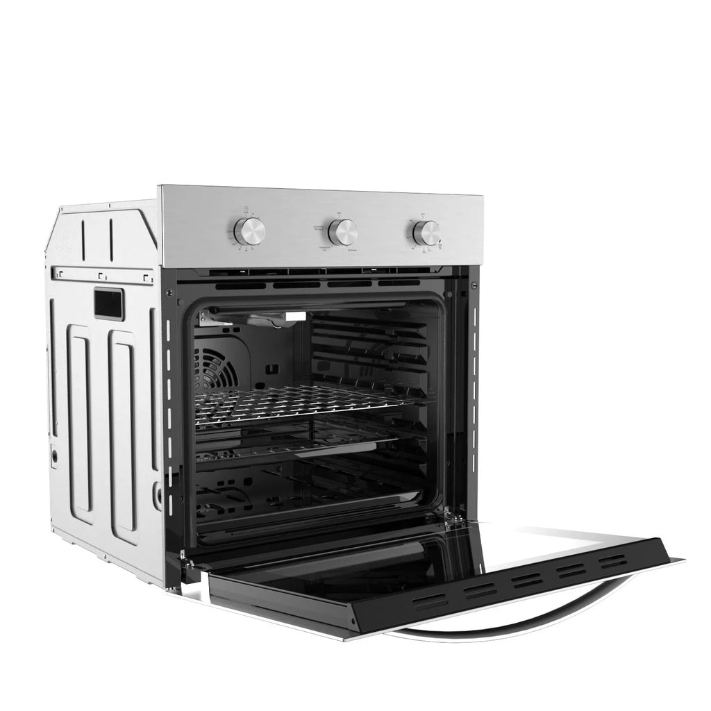 24 in. Single Gas Wall Oven with Convection Fan in Stainless Steel W560