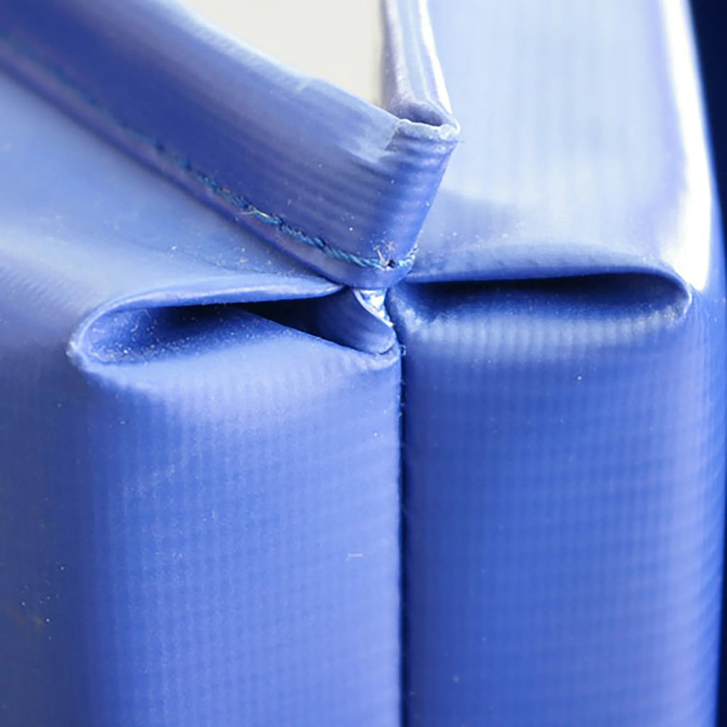 Blue 4x8 Ft x 1-3/8 Inch Folding Gym Mat S4847