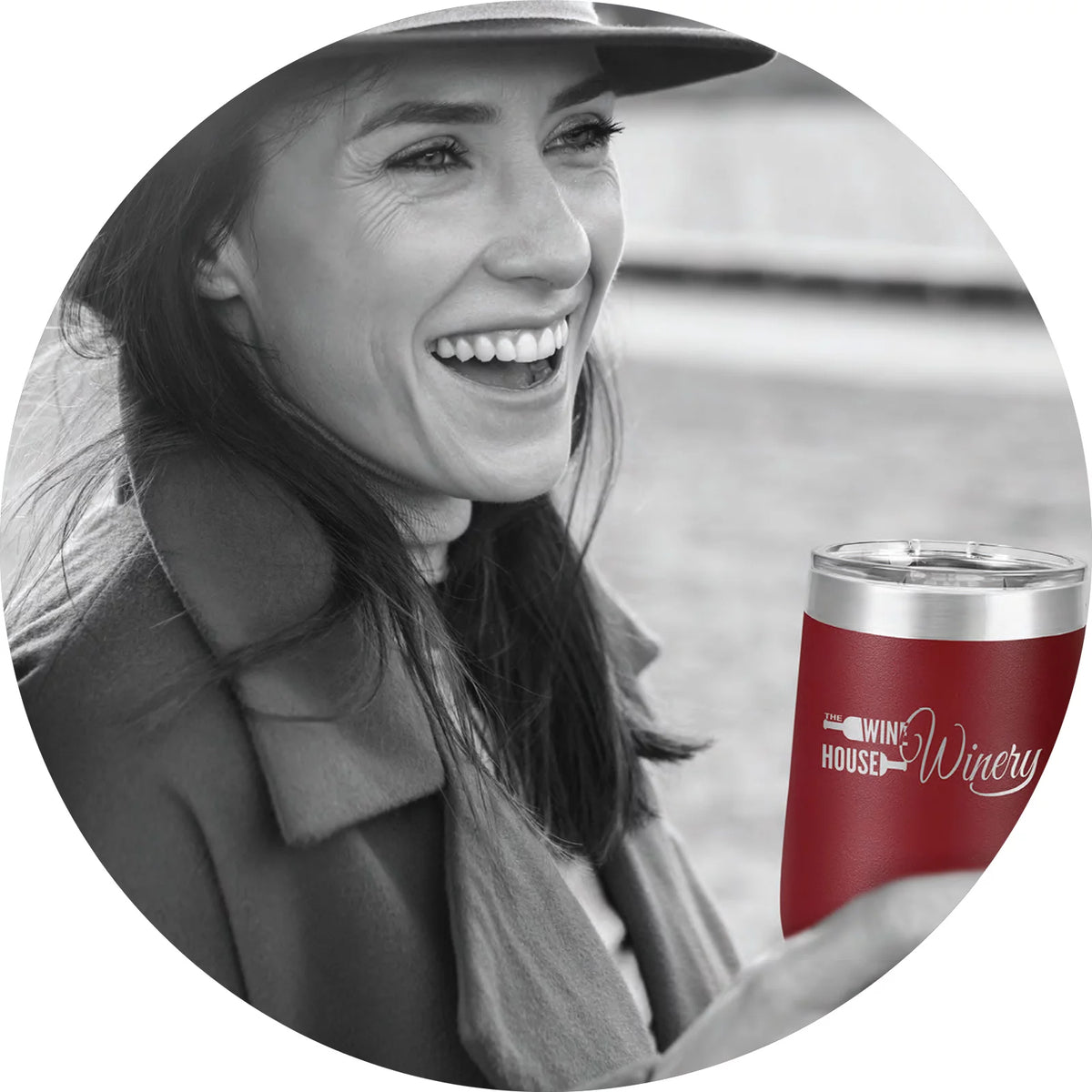 12 oz Stainless Steel Vacuum Insulated Wine Tumbler Q23468
