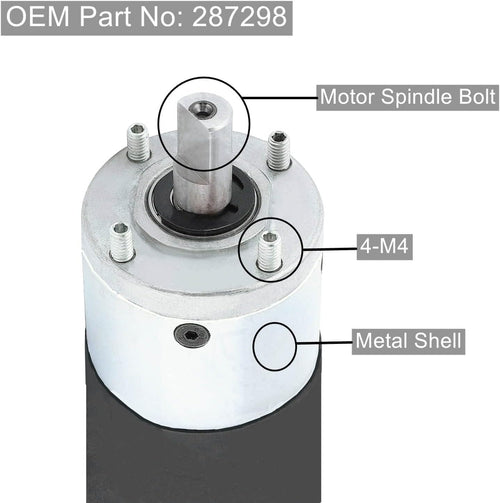 12V DC 500:1 High Torque Gear Ratio Electric Motor E50813