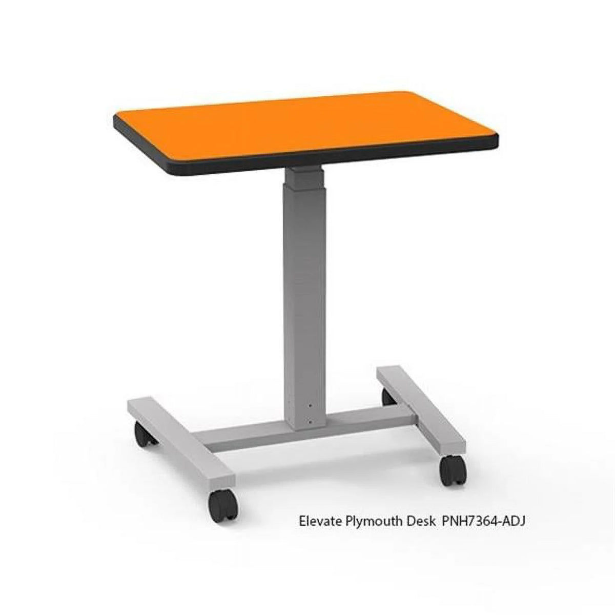 Plymouth Desk with Grey Nebula Laminate O673