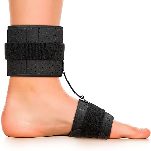 Adjustable Drop Foot Brace AFO Ankle Foot Orthosis A62540