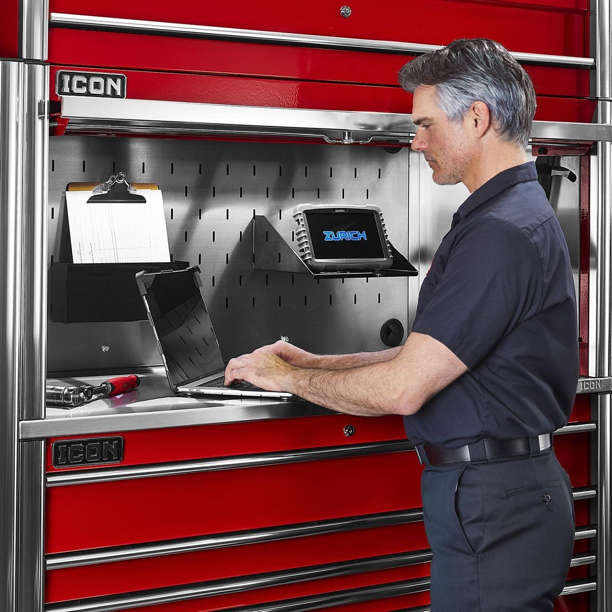 56 in. Work Center Hutch J208676