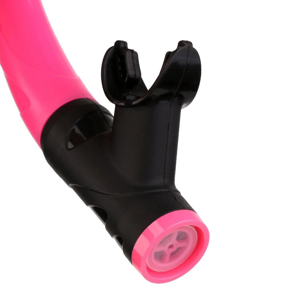Black and Pink Kids Scuba Diving Snorkel Set O134244