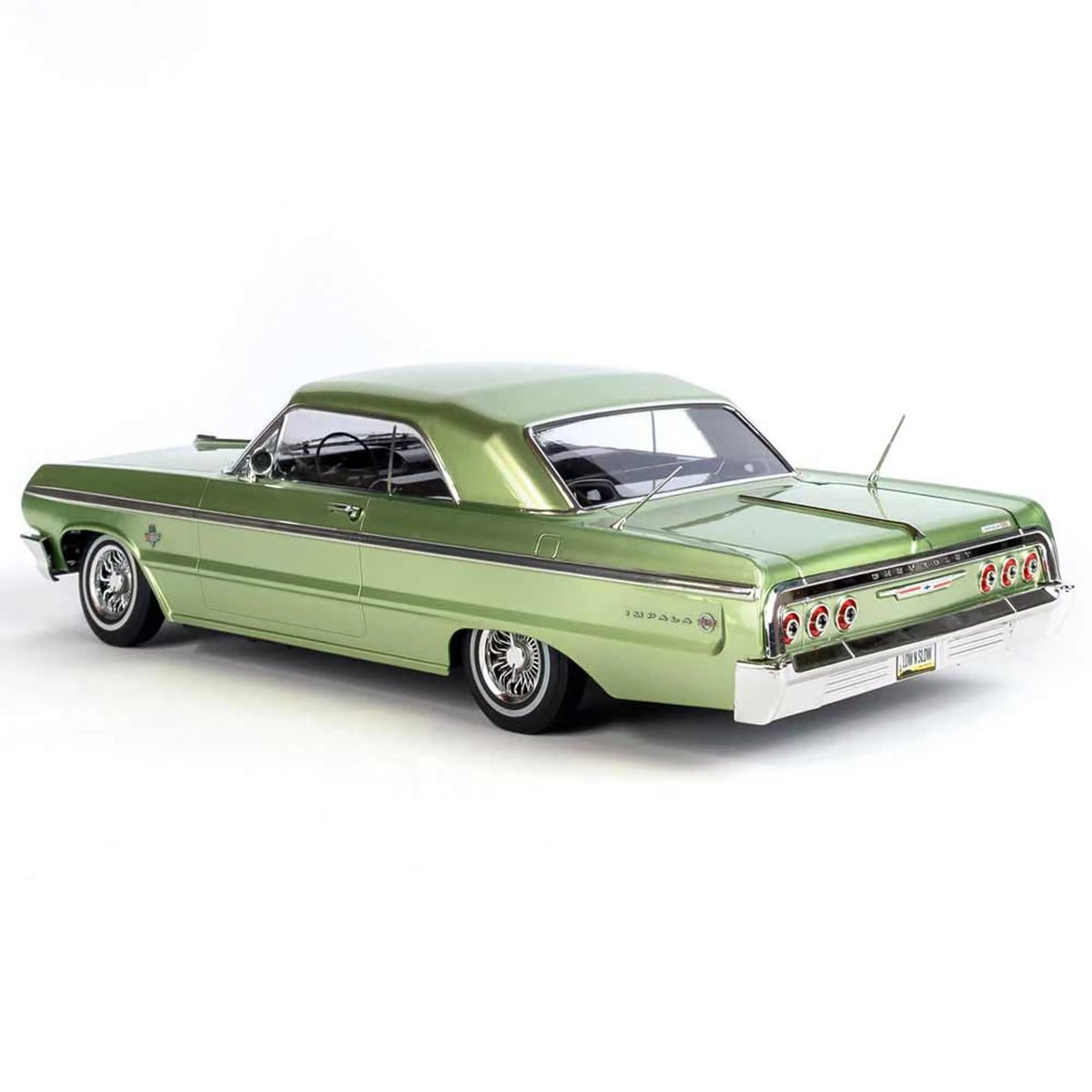 1/10 Chevrolet Impala Brushed 2 Wheel Drive Lowrider RTR Green Electric Car Y565