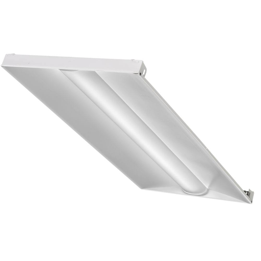 LED Fixture Basket Lensed Troffer 2x4 U402
