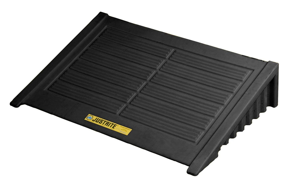 Black 4 Drum Square Spill Control Pallet Ramp H1314