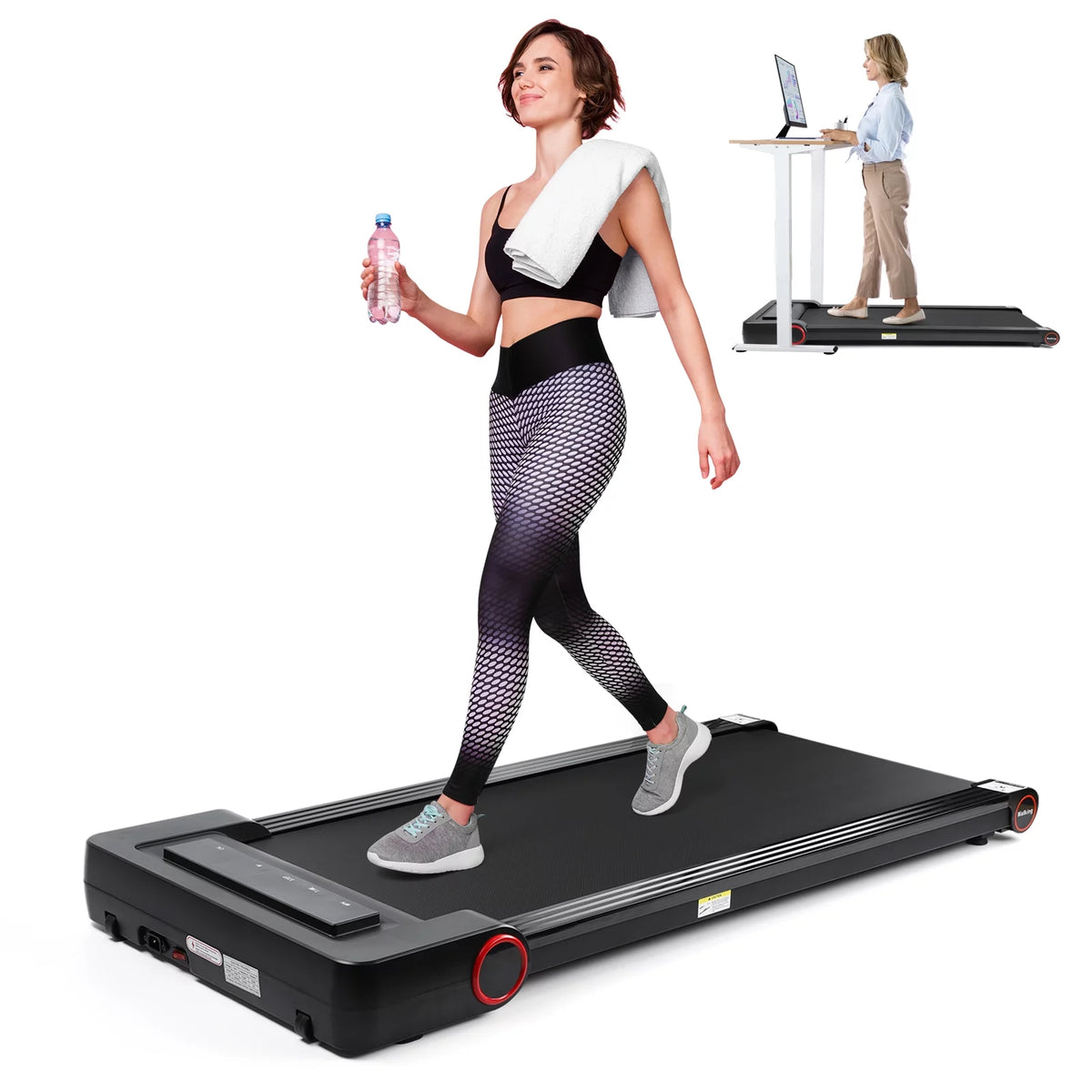 Under Desk Treadmill 300 LBs Capacity K590499
