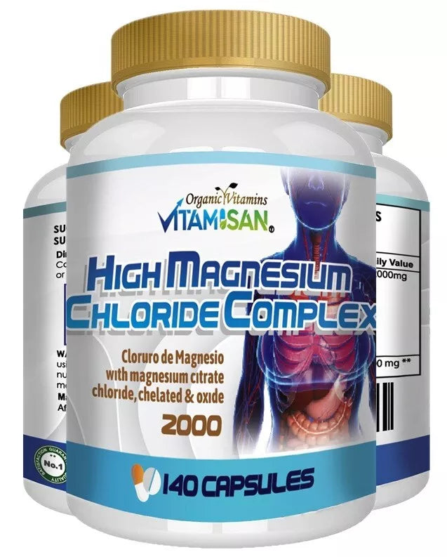 Magnesium Chloride 140 Capsules 2000mg G22481