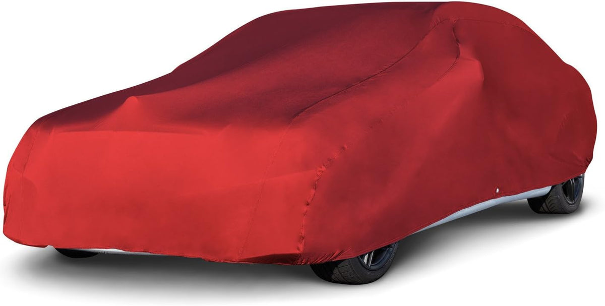 Red Stretch Car Cover for Cars up to 228" S7979