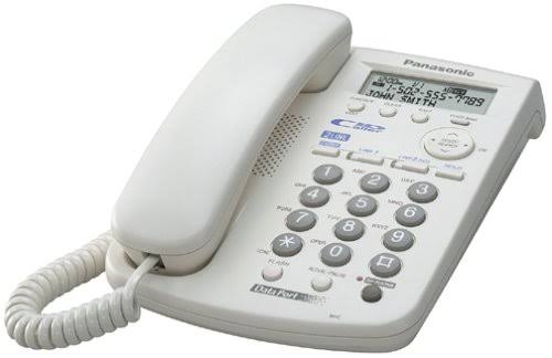 2-Line Corded Speakerphone with Caller ID (White) G617880