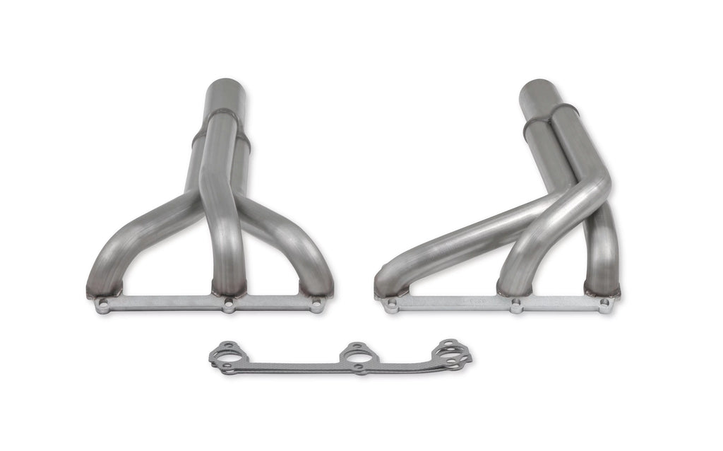 Upright Headers 1-5/8" Primary 409SS Natural Finish E6077