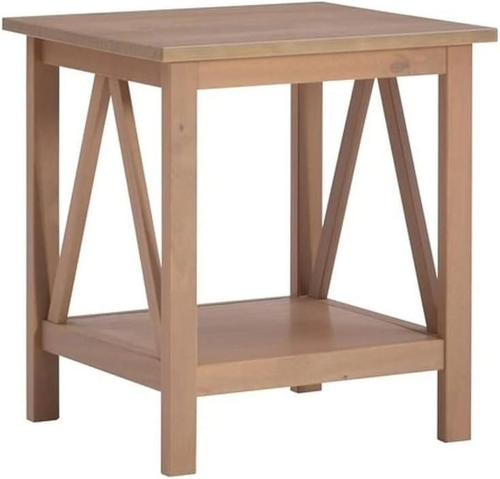 Driftwood Coffee Table and 2 End Tables Set B848