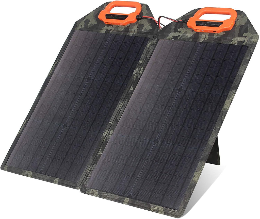 25W Portable Waterproof Monocrystalline Solar Panel Kit W78298