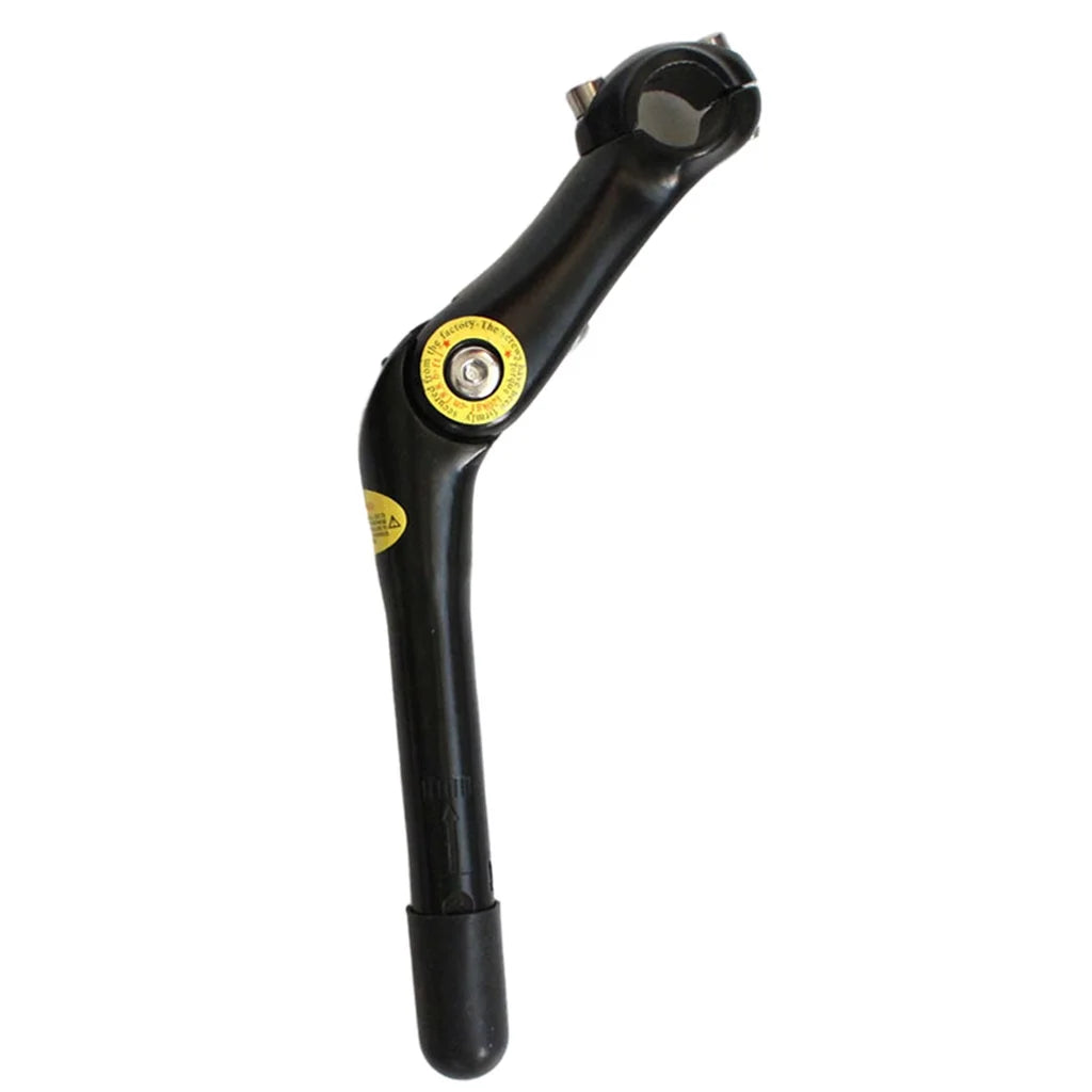 Aluminum Alloy Bike Handlebar Riser Stem Adjustable Angle 25.4mm S45302