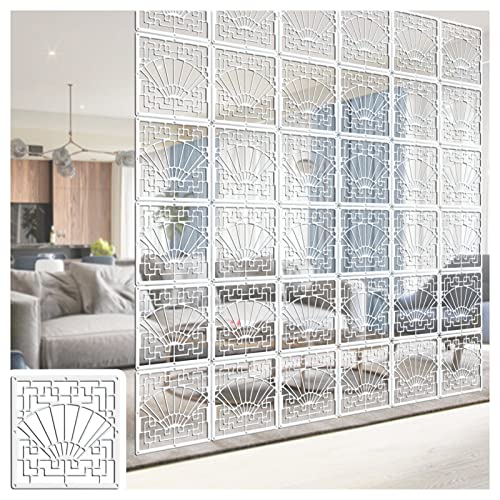 Black PVC Room Divider Panels P56524