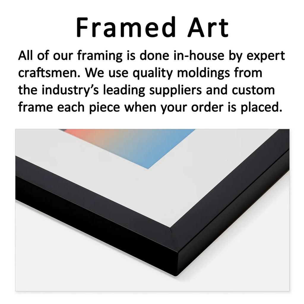 Framed Print 17-7/8" x 21-7/8" N911