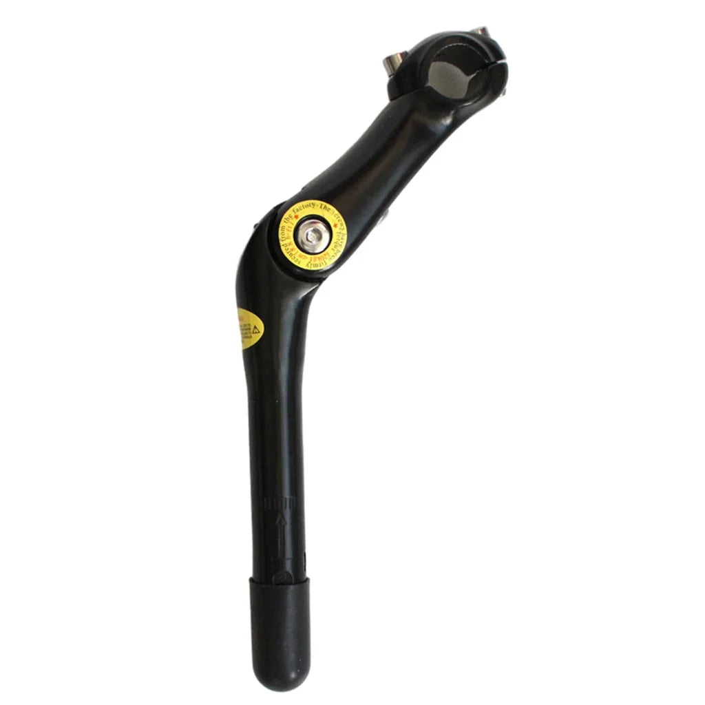 Aluminum Alloy Bike Handlebar Riser Stem Adjustable Angle 25.4mm S45302