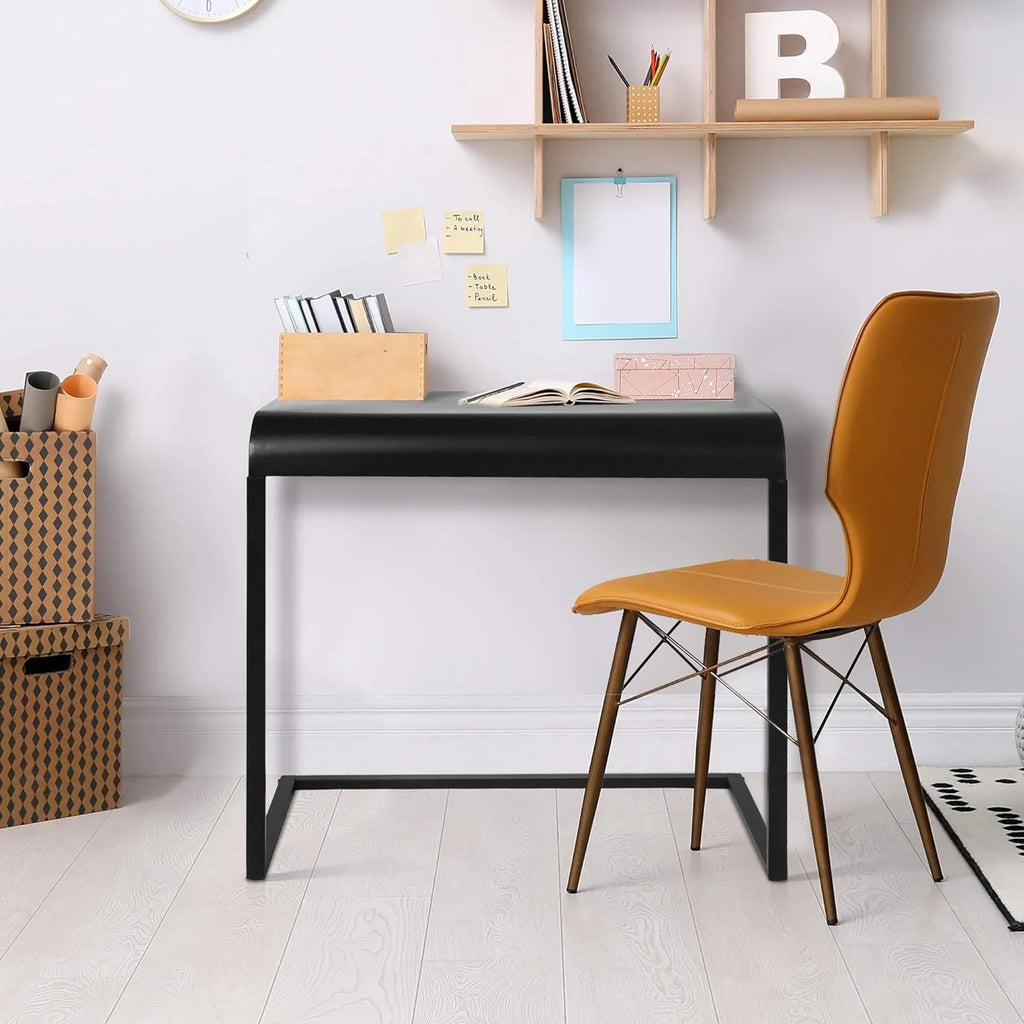 Black C-Shaped Desk H553398