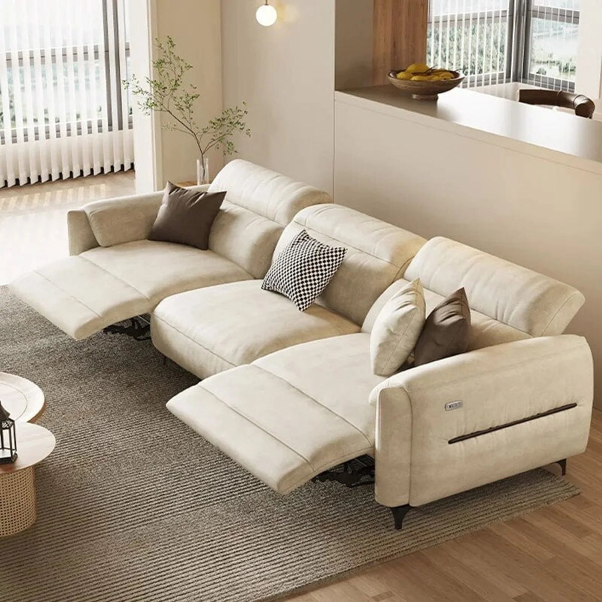 White Accent Sofa Set S21209