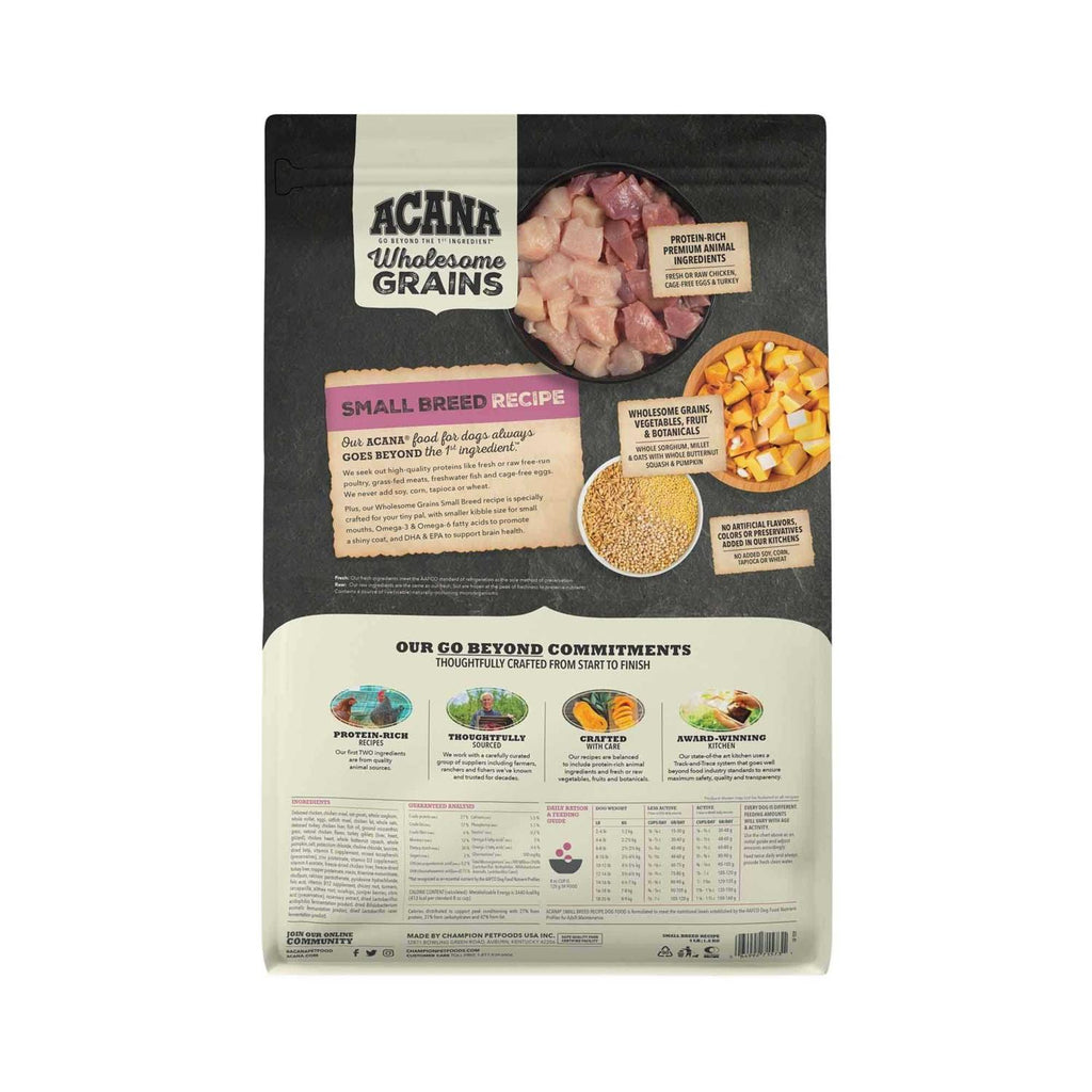 Dry Dog Food Small Breed Recipe Q339