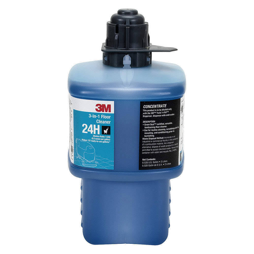 24H Floor Cleaner, Size 2L, Blue Y733