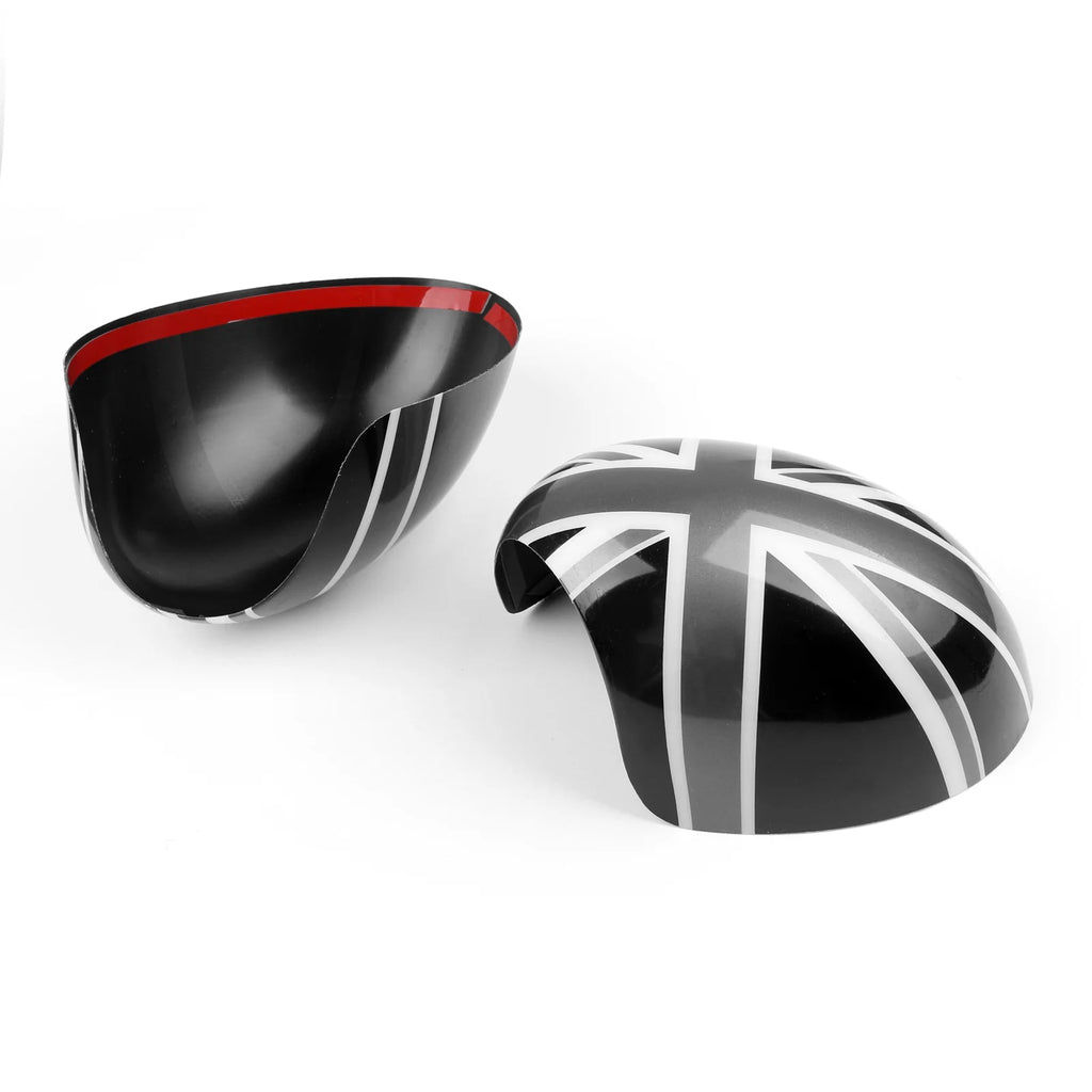 2 x Union Jack WING Mirror Covers for MINI Cooper R55 R56 R60 Power Fold Mirror A797888