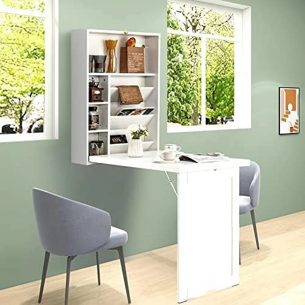 Wall Mounted Fold Out Convertible Desk Q507482