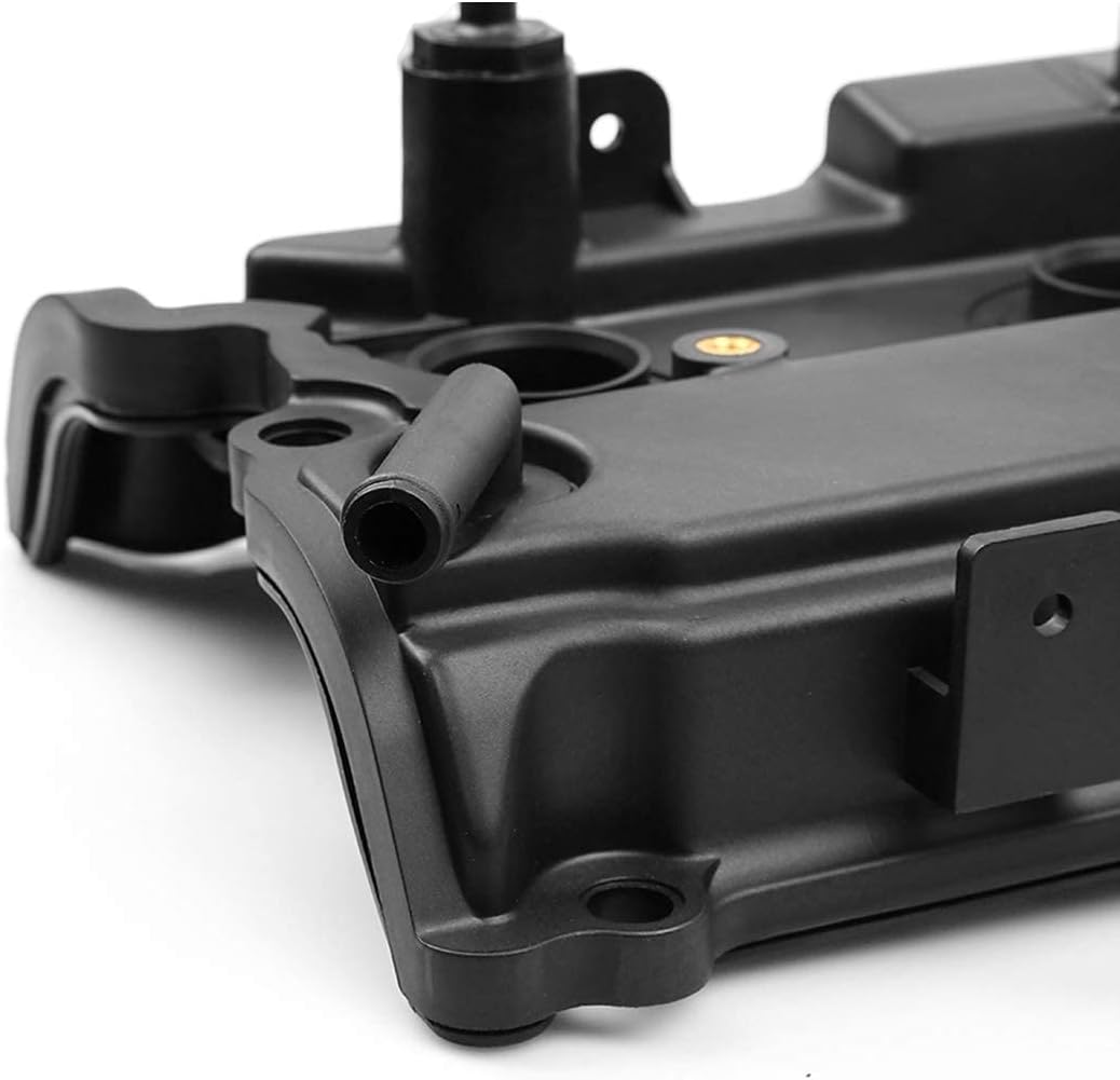 Valve Cover Set with Bolts, Oil Cap, Gaskets, Spark Plug Tube Seals, PCV Valve, Pack of 2 H60580