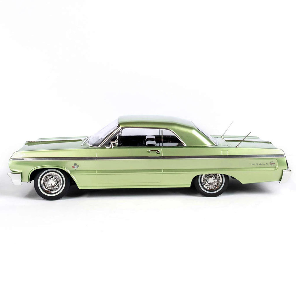 1/10 Chevrolet Impala Brushed 2 Wheel Drive Lowrider RTR Green Electric Car Y565