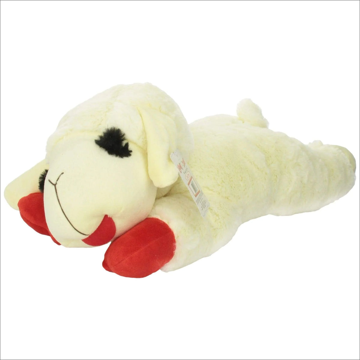 White Plush Dog Toy, 24-Inch Q648