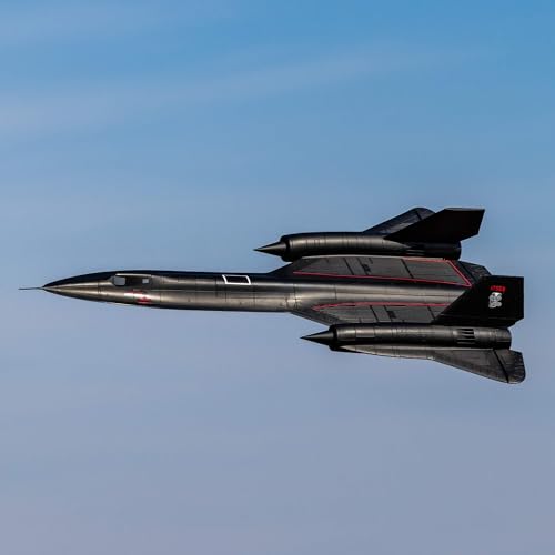 RC Airplane SR-71 Blackbird 40mm Twin EDF BNF Basic K753667