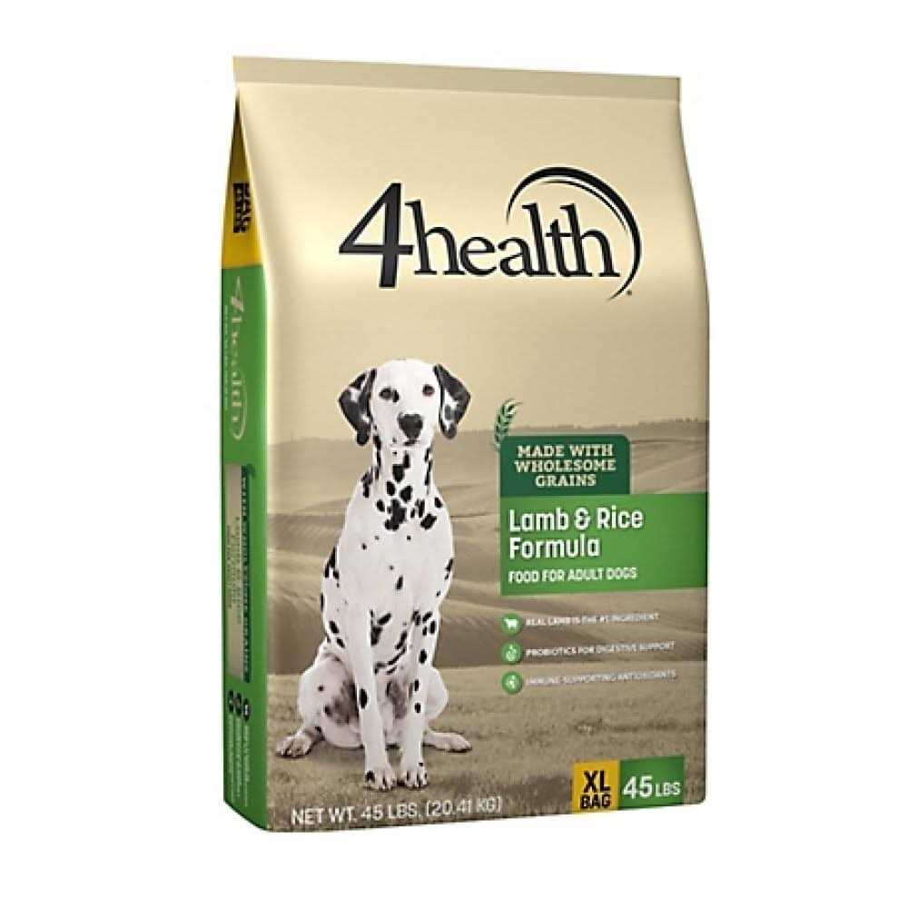 4health Wholesome Grains Adult Lamb and Rice Formula Dry Dog Food B641