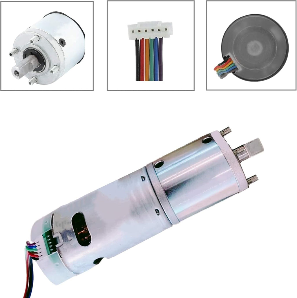 12V DC 500:1 High Torque Gear Ratio Electric Motor E50813