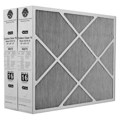 16 MERV 16 Filter 20-inch x 25-inch x 5-Inch (2 Pack) B4512