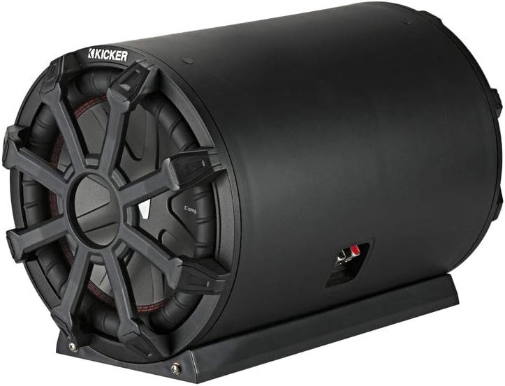 10" Bass Tube Sub Box with Amplifier and 8Ga Amp Install Kit T20466