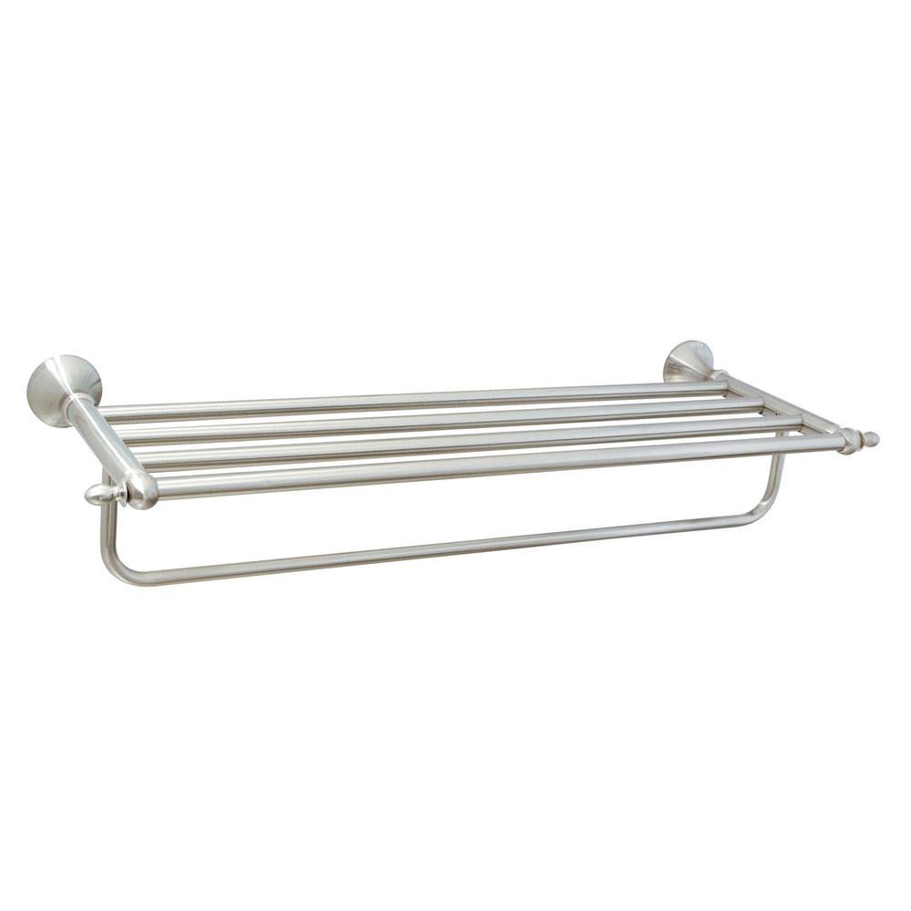 Satin Nickel Wall Mounted Towel Rack R5139
