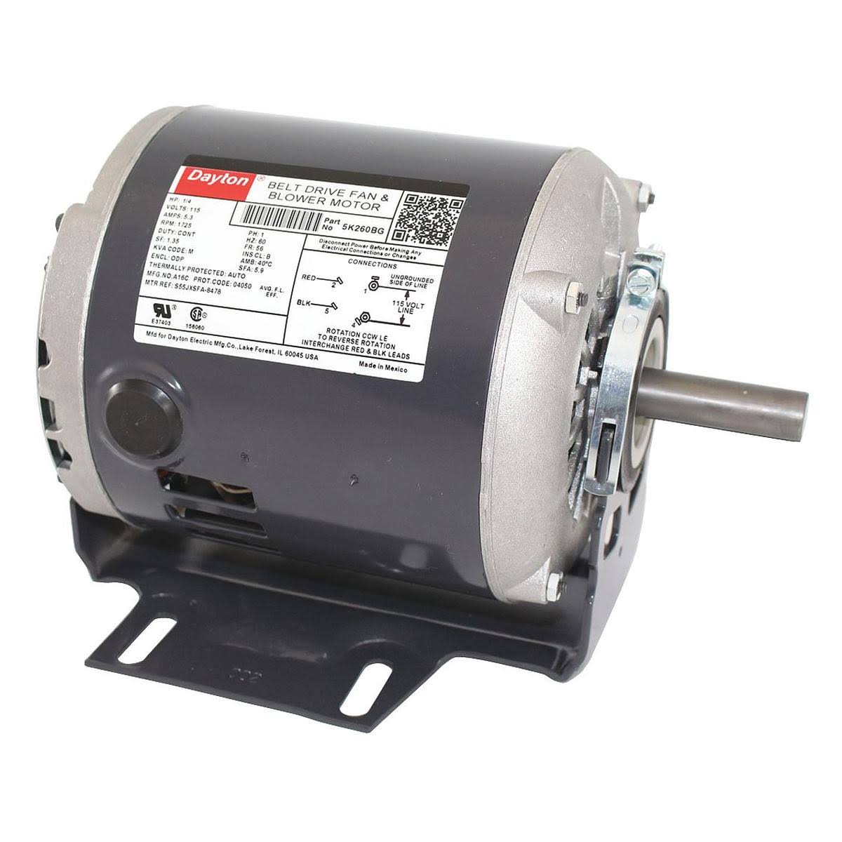 1/4 HP Belt Drive Motor R301553