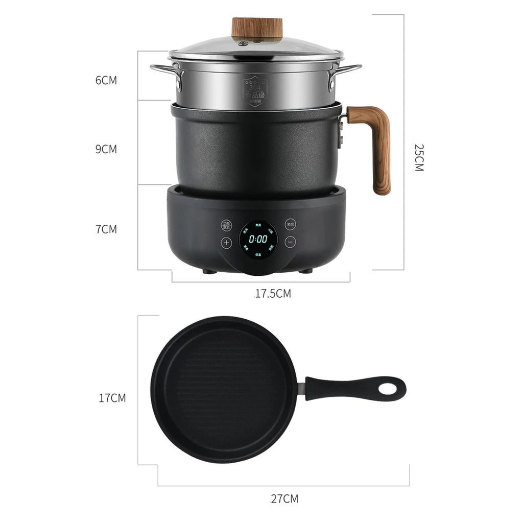 Nonstick Electric Cooker Warmer 600W Y20818