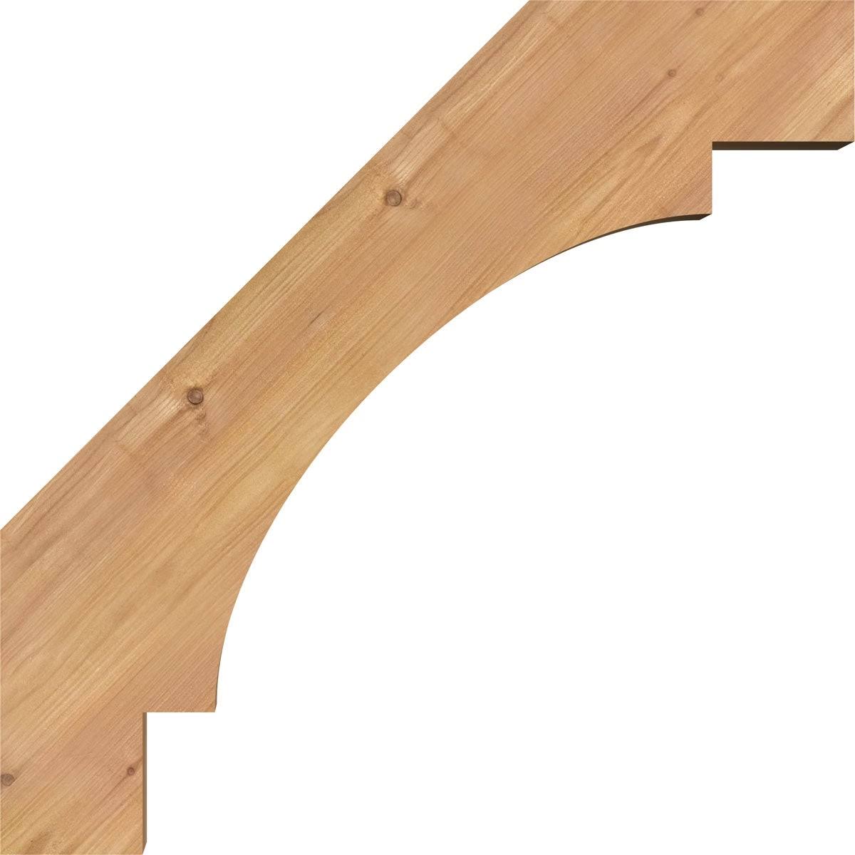 Western Red Cedar Smooth Brace B214199