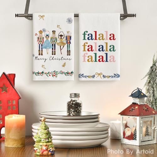 18x26 Inch Set of 4 Christmas Kitchen Towels O836
