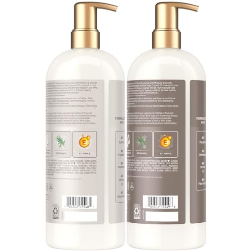 Moisture & Smooth Shampoo and Conditioner, 34 Oz N392