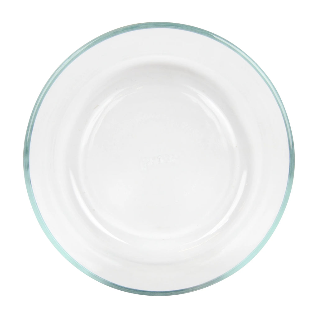 7-Cup Round Glass Food Storage Bowl with Pink Lid, 2-Pack T68830