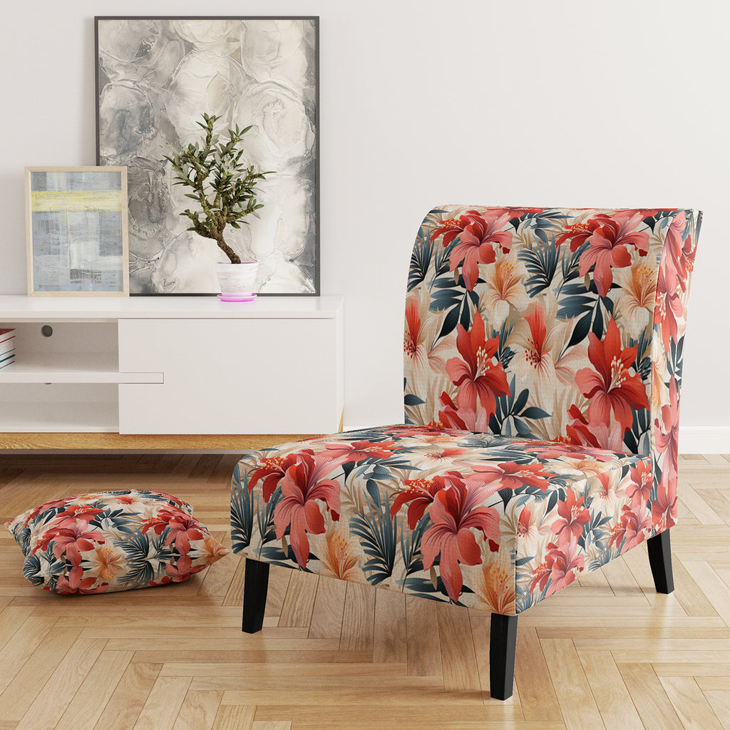 Tropical Accent Chair and Arm Chair W705258