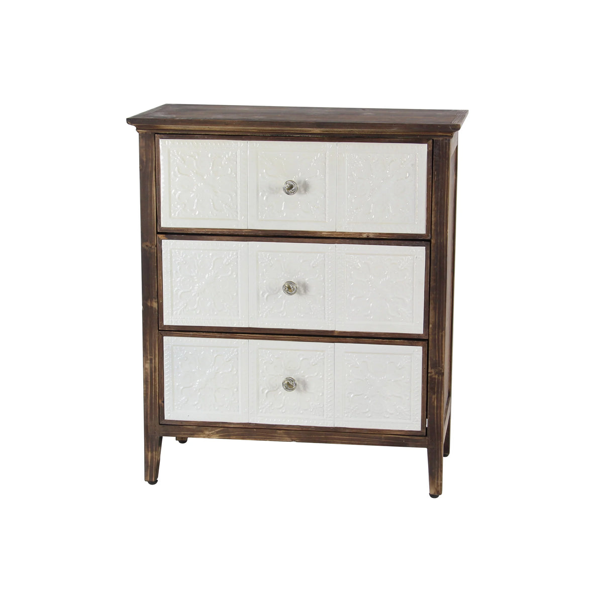 Brown Wood Farmhouse Cabinet Z74318